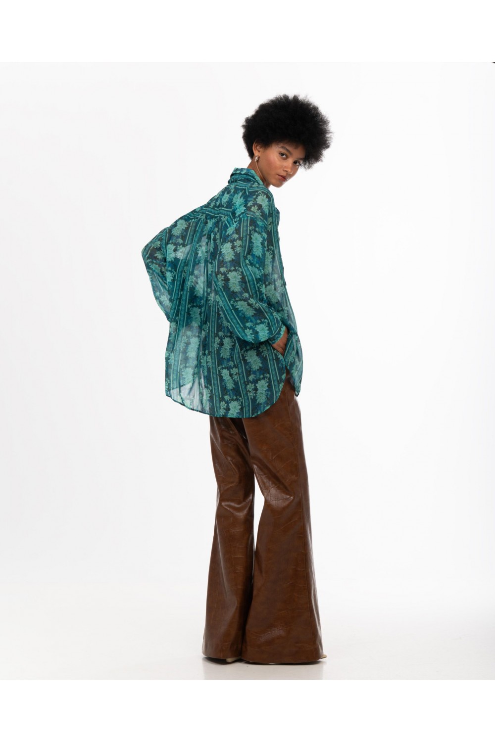 IRAIDA MIRELLE OVERSIZED SHIRT MULTICOLOR