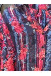 IRAIDA DENISE SET OVERSHIRT AND DENIM PANT MULTICOLOUR