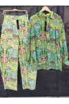 IRAIDA SOLWISE SET OVERSHIRT AND DENIM PANT 