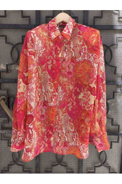 IRAIDA SOL SET OVERSIZED SHIRT - SKORTS MULTICOLOUR 