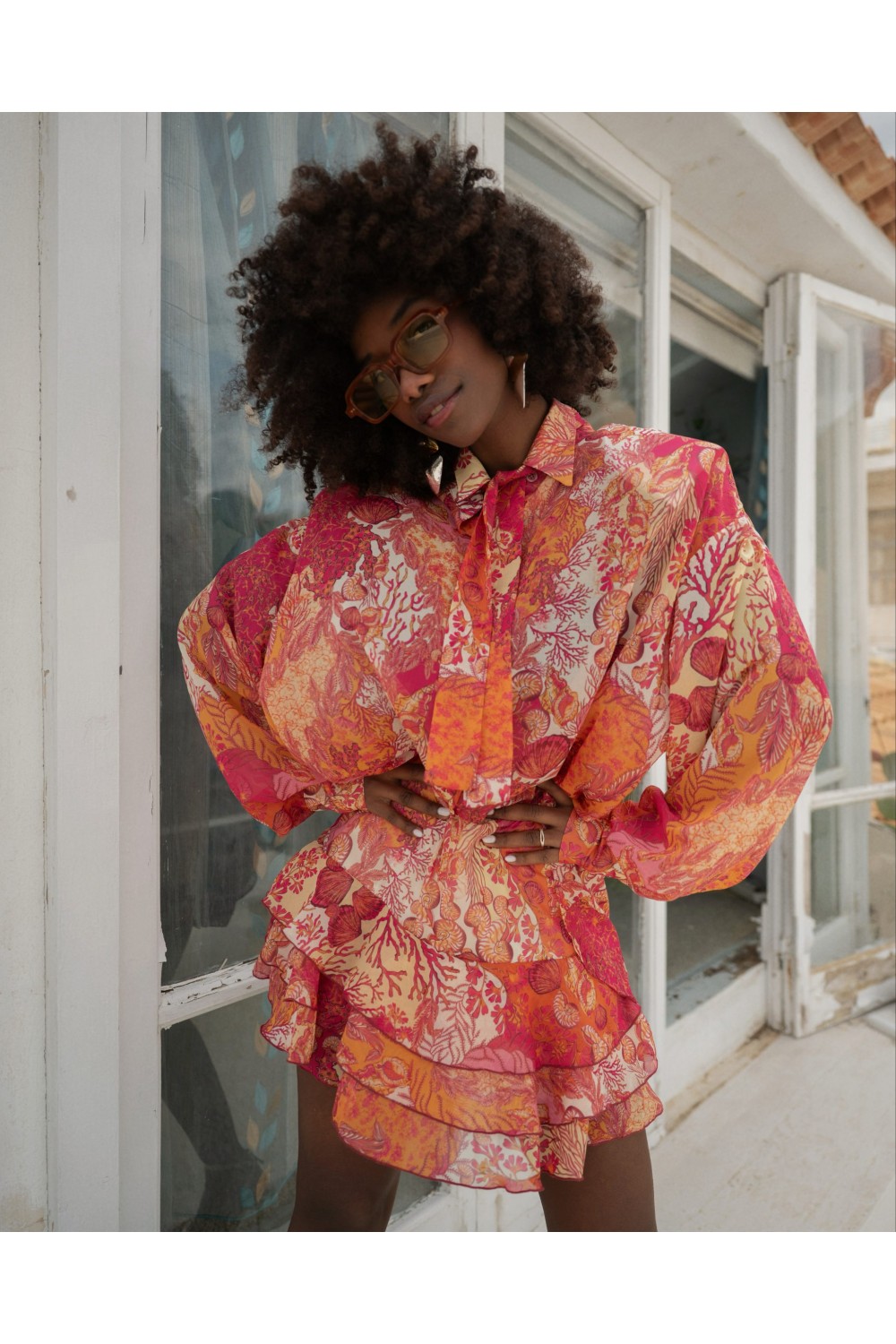 IRAIDA SOL OVERSIZED SHIRT MULTICOLOUR 