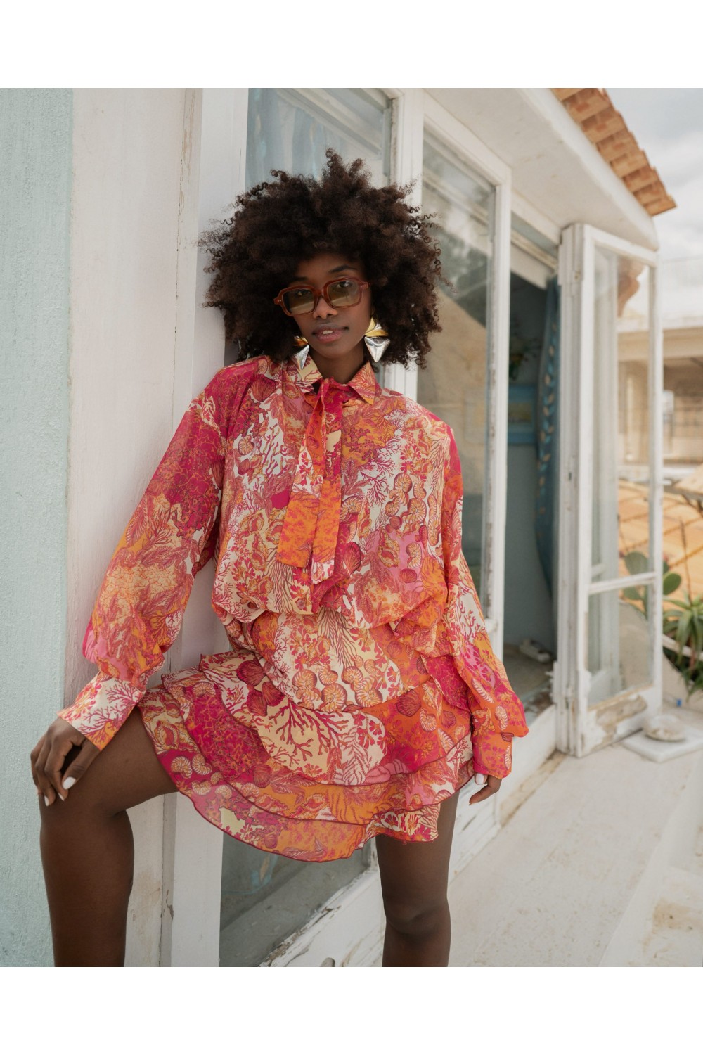 IRAIDA SOL OVERSIZED SHIRT MULTICOLOUR 