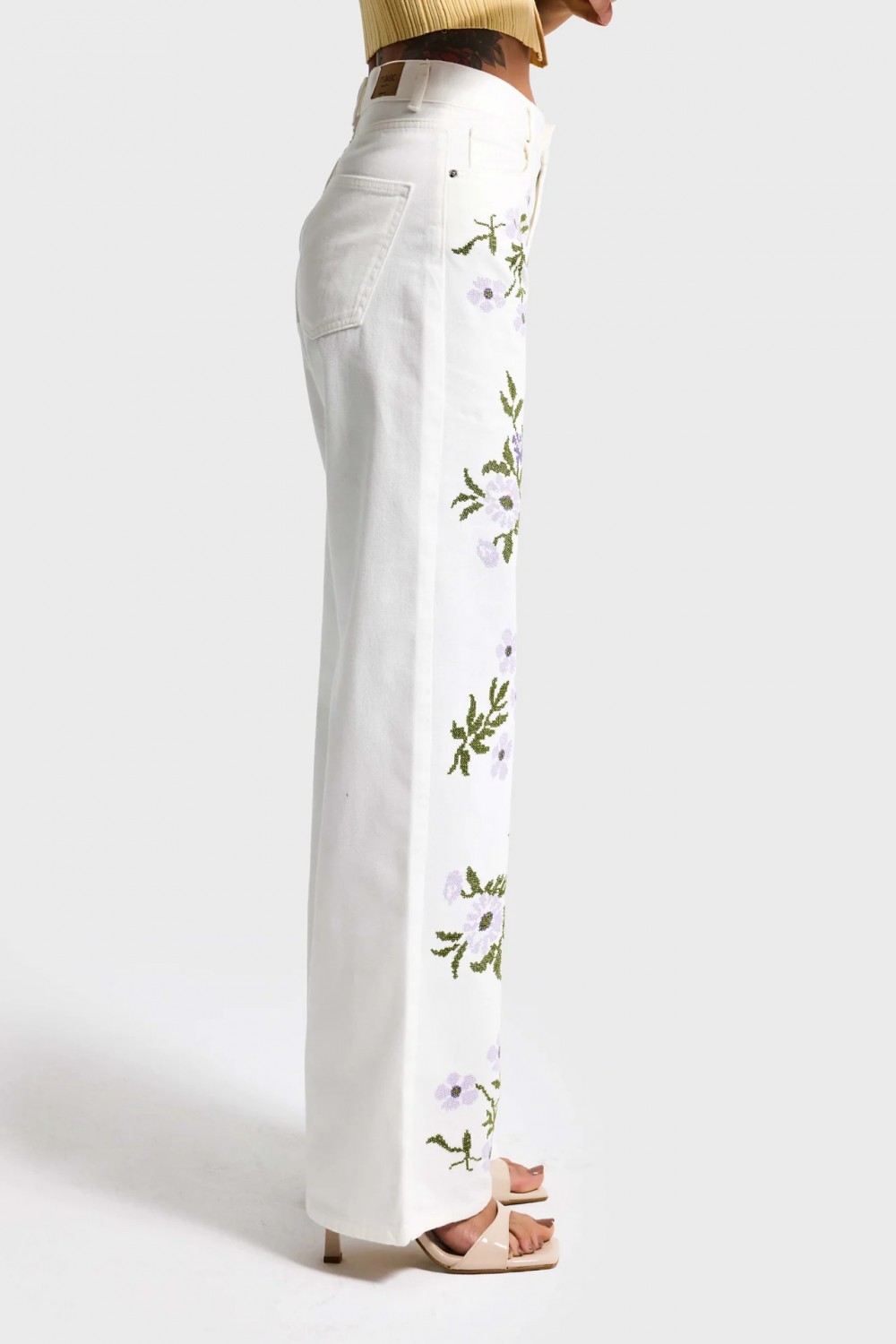 IT'S BASIC LOOSE FIT DENIM WITH PRINTS 4846-7S6-101