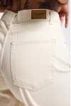 IT'S BASIC PALAZZO MID RISE JEANS IVORY 3096-7S6-69