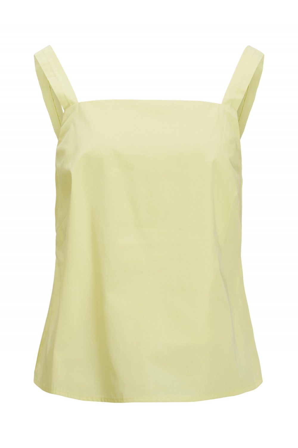 JJXX KENDRA POPLIN TOP ELFIN YELLOW 12200428