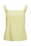 JJXX KENDRA POPLIN TOP ELFIN YELLOW 12200428