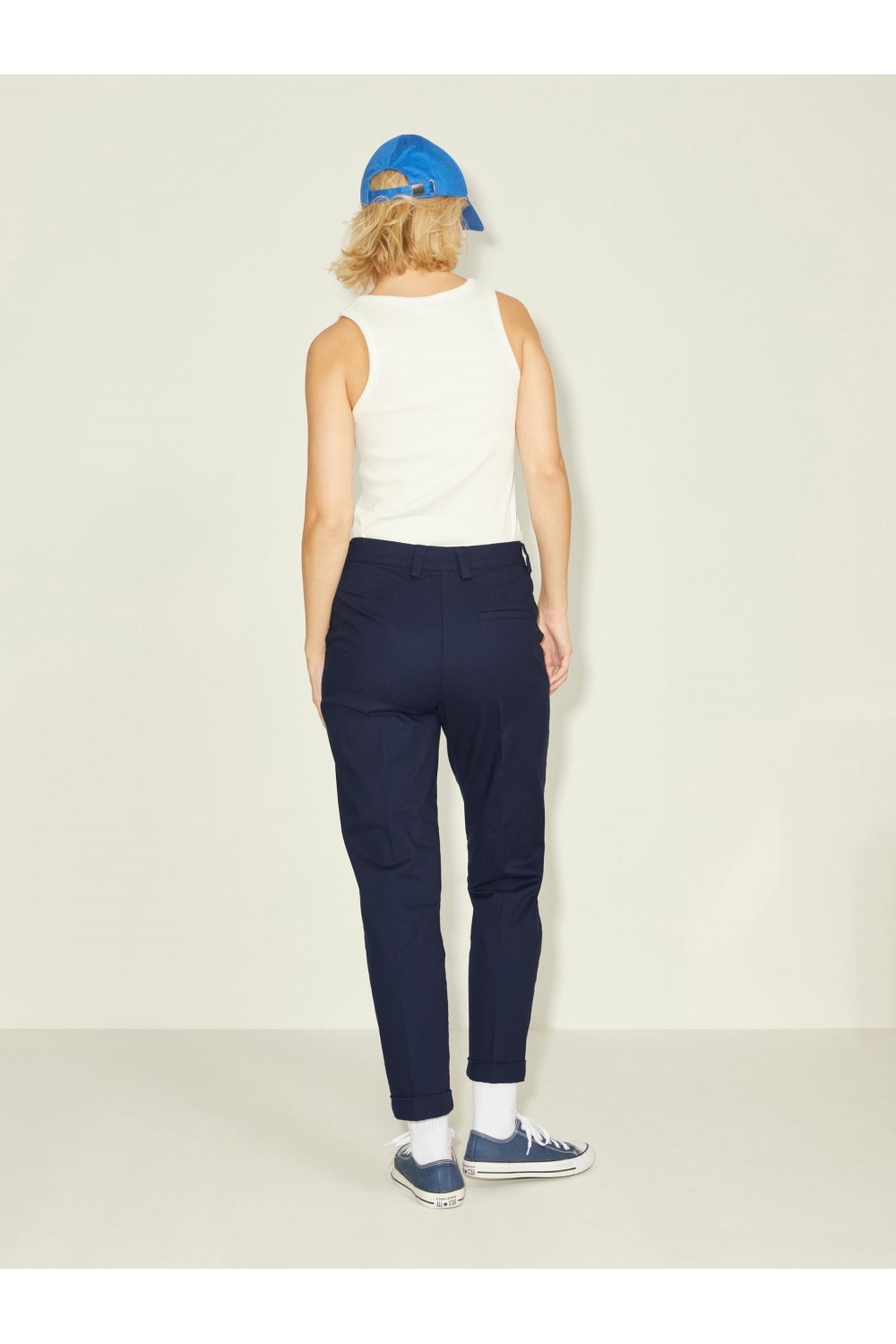 JJXX ELLA REG CHINO MW PANT NAVY BLAZER 12200676