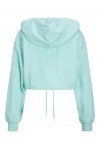 JJXX ALFA LOOSE LS EVERY CROP HOOD SWT ARUBA BLUE 12226246