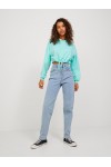 JJXX ALFA LOOSE LS EVERY CROP HOOD SWT ARUBA BLUE 12226246