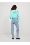 JJXX ALFA LOOSE LS EVERY CROP HOOD SWT ARUBA BLUE 12226246