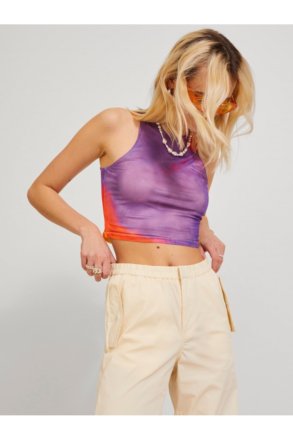 JJXX ELINA SL SLIM TOP PUFFINS BILL 12234876