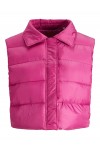 JJXX ELLINOR RECYCLE PADDED VEST FESTIVAL FUCSHIA 12215119