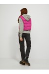 JJXX ELLINOR RECYCLE PADDED VEST FESTIVAL FUCSHIA 12215119