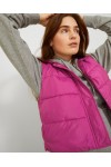 JJXX ELLINOR RECYCLE PADDED VEST FESTIVAL FUCSHIA 12215119