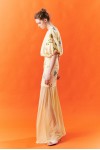 LUMINA SHORT DRESS WITH FLORAL PRINT YELLOW LD5347