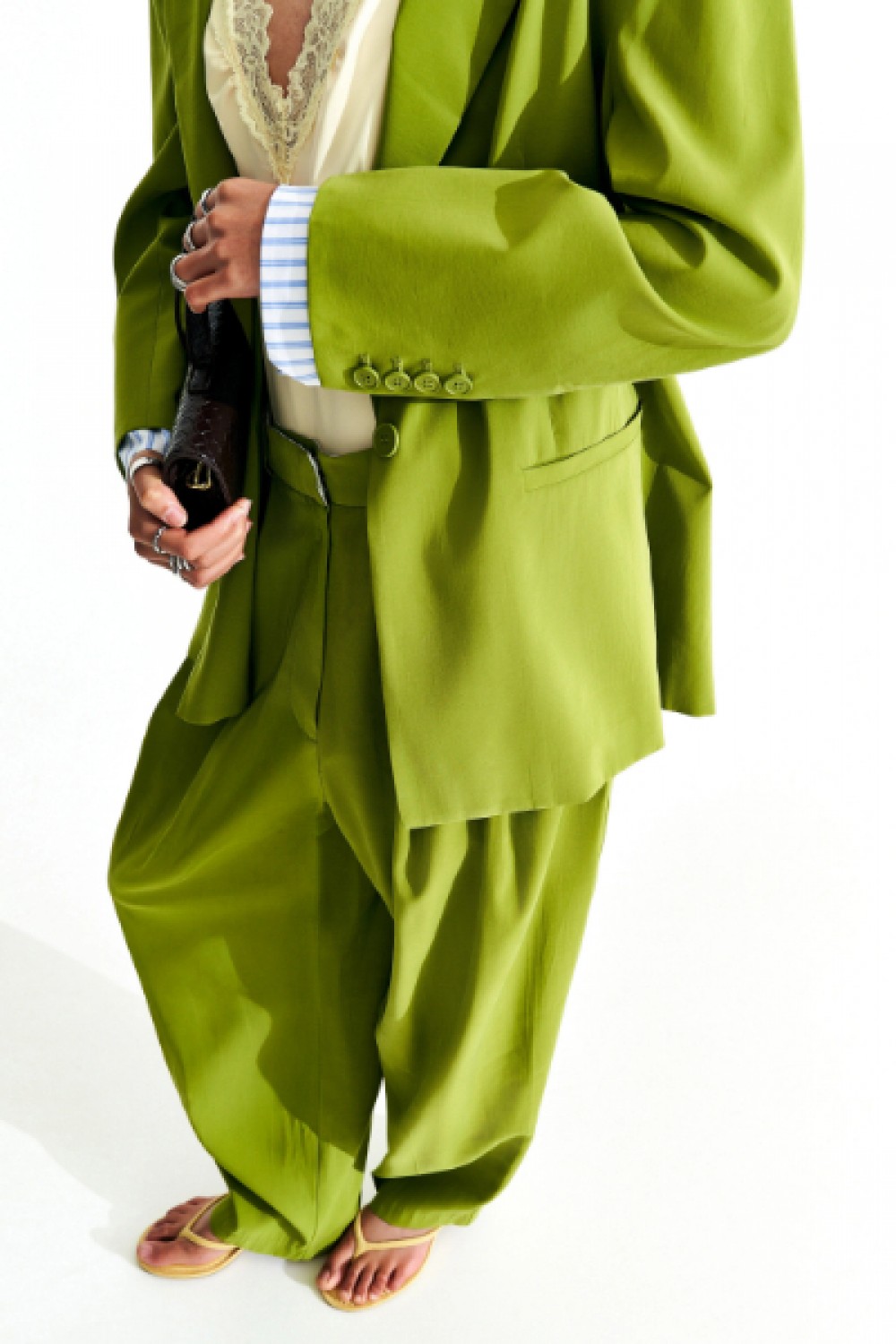 LUMINA BLAZER ART GREEN LC260079
