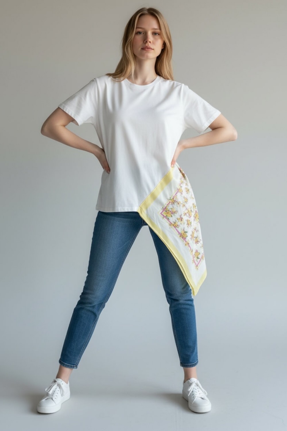 LUMINA T-SHIRT GIALLO WHITE LD5259