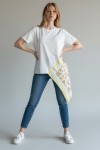 LUMINA T-SHIRT GIALLO WHITE LD5259
