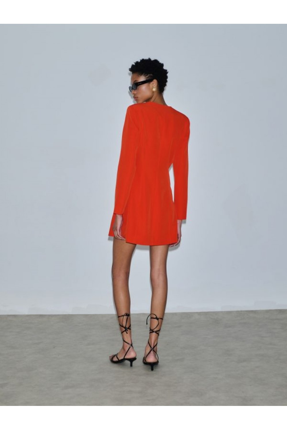 MIX & MATCH ANDRIA DRESS CORAL