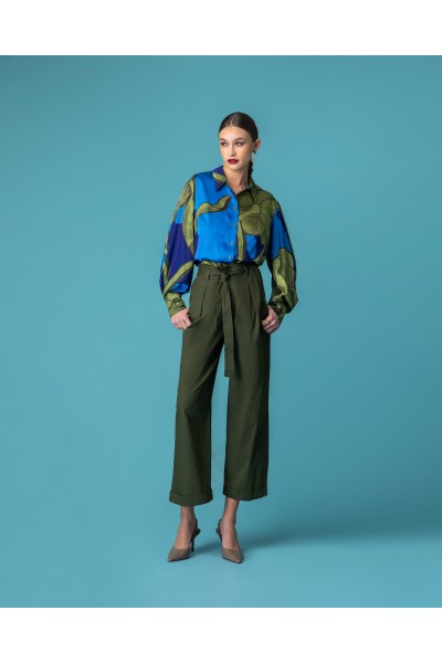 MOUTAKI WOMAN PANT KHAKI 24.03.147