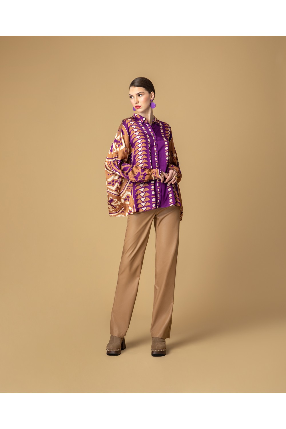 MOUTAKI WOMAN SHIRT MULTI 24.09.102