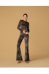 MOUTAKI WOMAN BLOUSE ANIMAL PRINT 24.01.134
