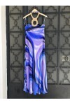 D&K FRANGOULIS DRESS WATER BLUE BE236
