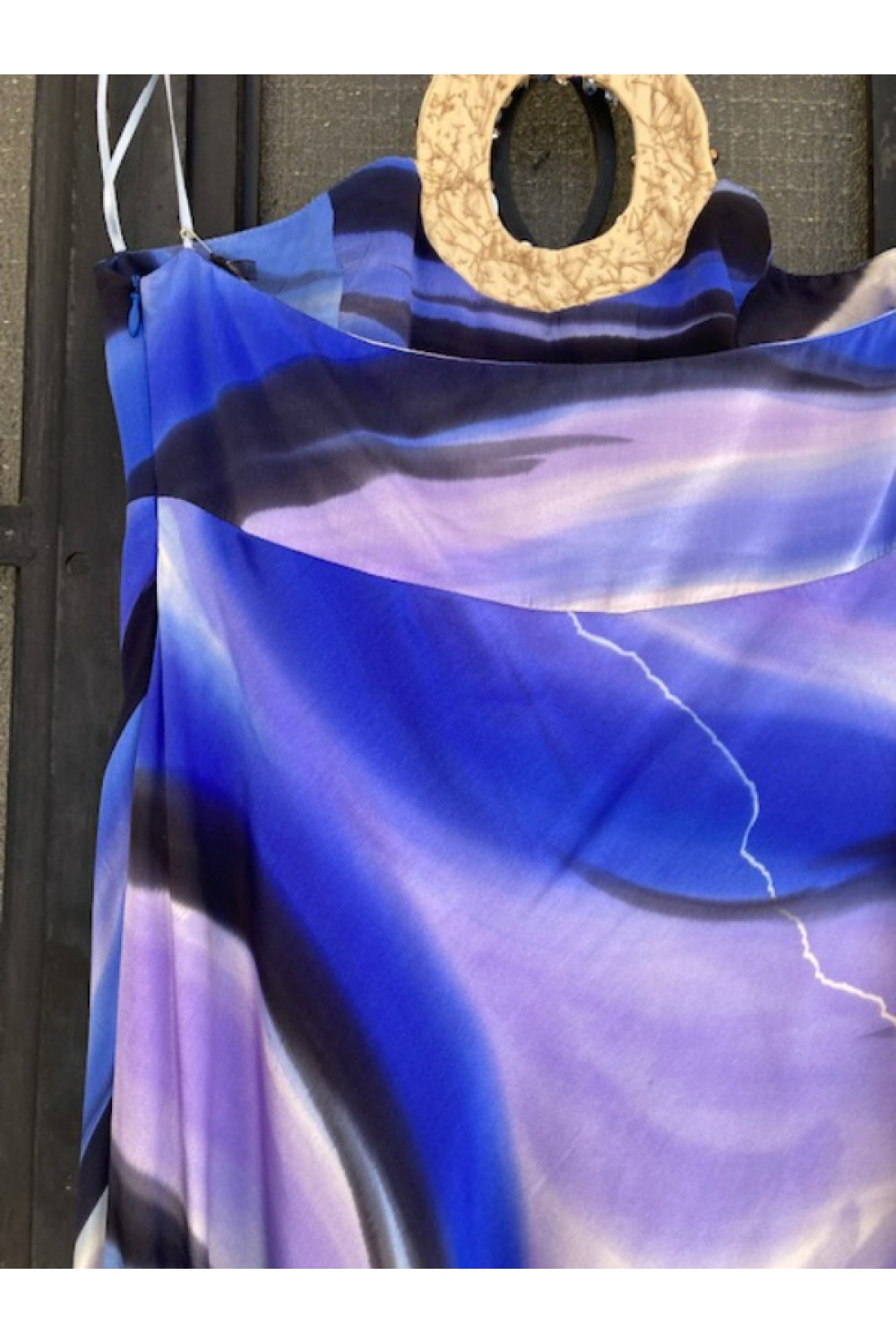 D&K FRANGOULIS DRESS WATER BLUE BE236