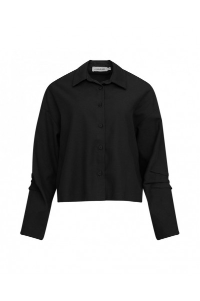 MOUTAKI WOMAN SHIRT BLACK 26.09.111