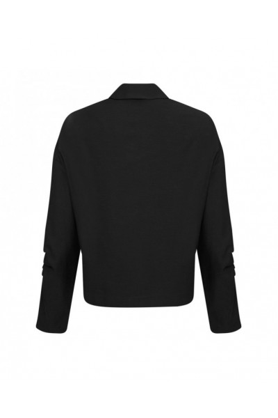 MOUTAKI WOMAN SHIRT BLACK 26.09.111