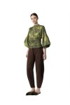 MOUTAKI WOMAN PANTS BROWN 26.03.107