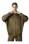 MOUTAKI WOMAN JACKET BROWN 26.06.115