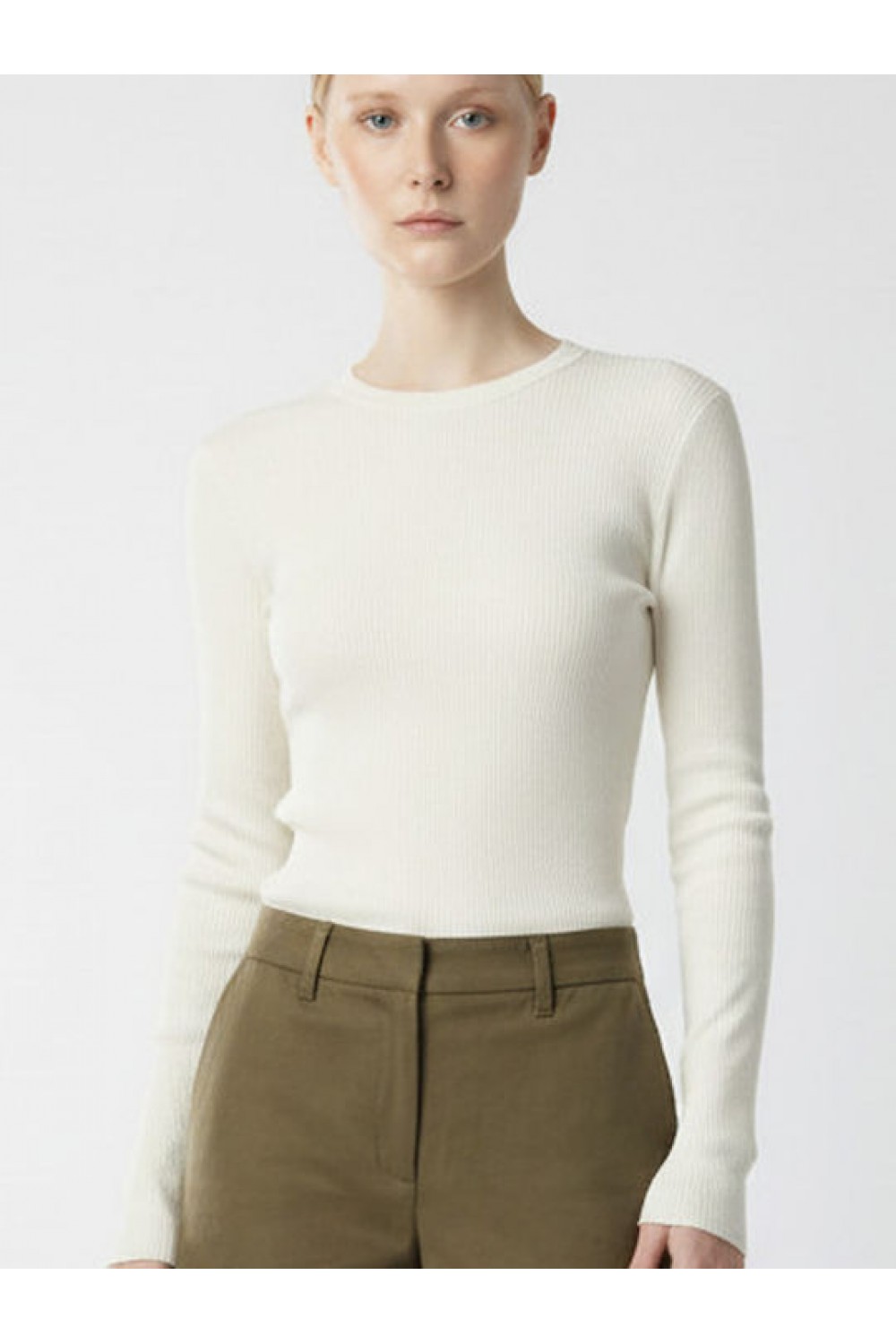 MOUTAKI WOMAN BLOUSE ECRU 26.01.127