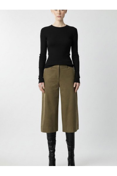 MOUTAKI WOMAN BLOUSE BLACK 26.01.127