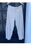 MOUTAKI WOMAN PANTS ECRU 25.03.150