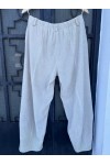 MOUTAKI WOMAN PANTS ECRU 25.03.150