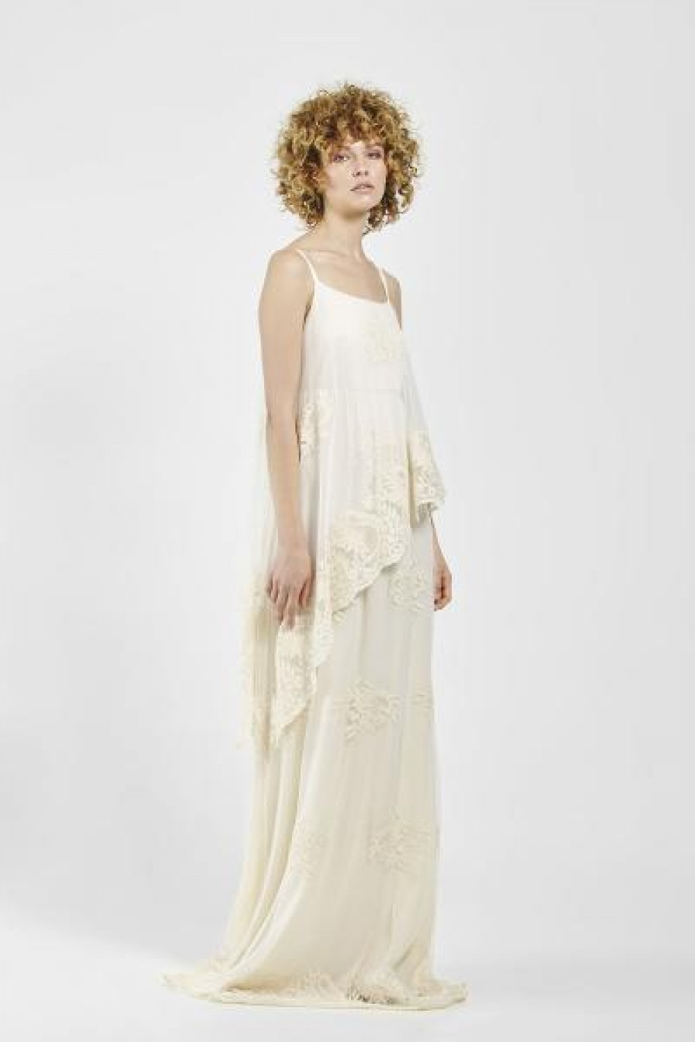 MOUTAKI LACE DRESS BEIGE 17.07.47