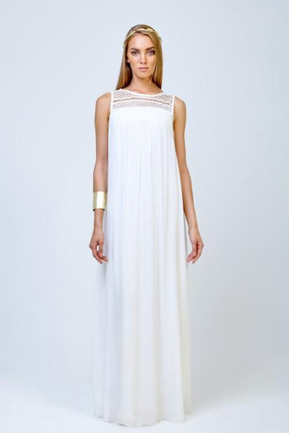 MOUTAKI LONG DRESS WHITE 17.07.21