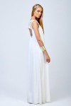 MOUTAKI LONG DRESS WHITE 17.07.21