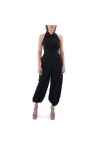 MOUTAKI WOMAN JUMPSUIT BLACK 24.05.09