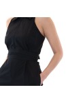 MOUTAKI WOMAN JUMPSUIT BLACK 24.05.09