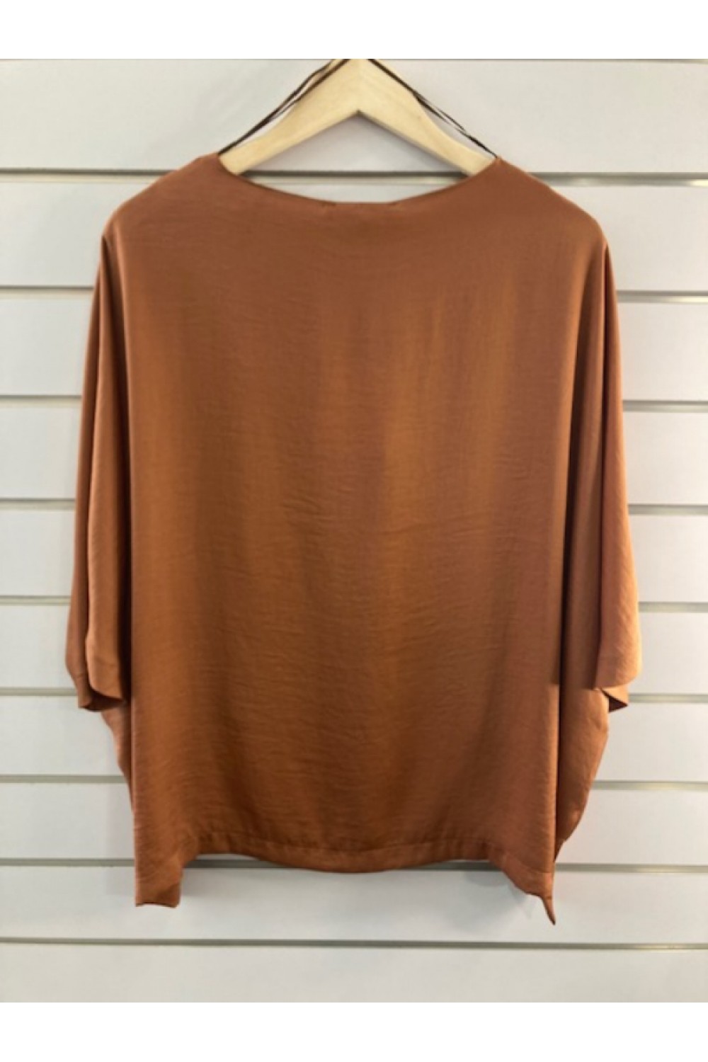 MOUTAKI WOMAN TUNIC COFFEE 25.01.37 