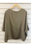 MOUTAKI WOMAN TUNIC KHAKI 25.01.37 