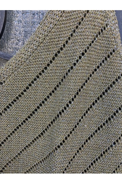 MOUTAKI WOMAN KNIT TOP KHAKI 25.KN1.04