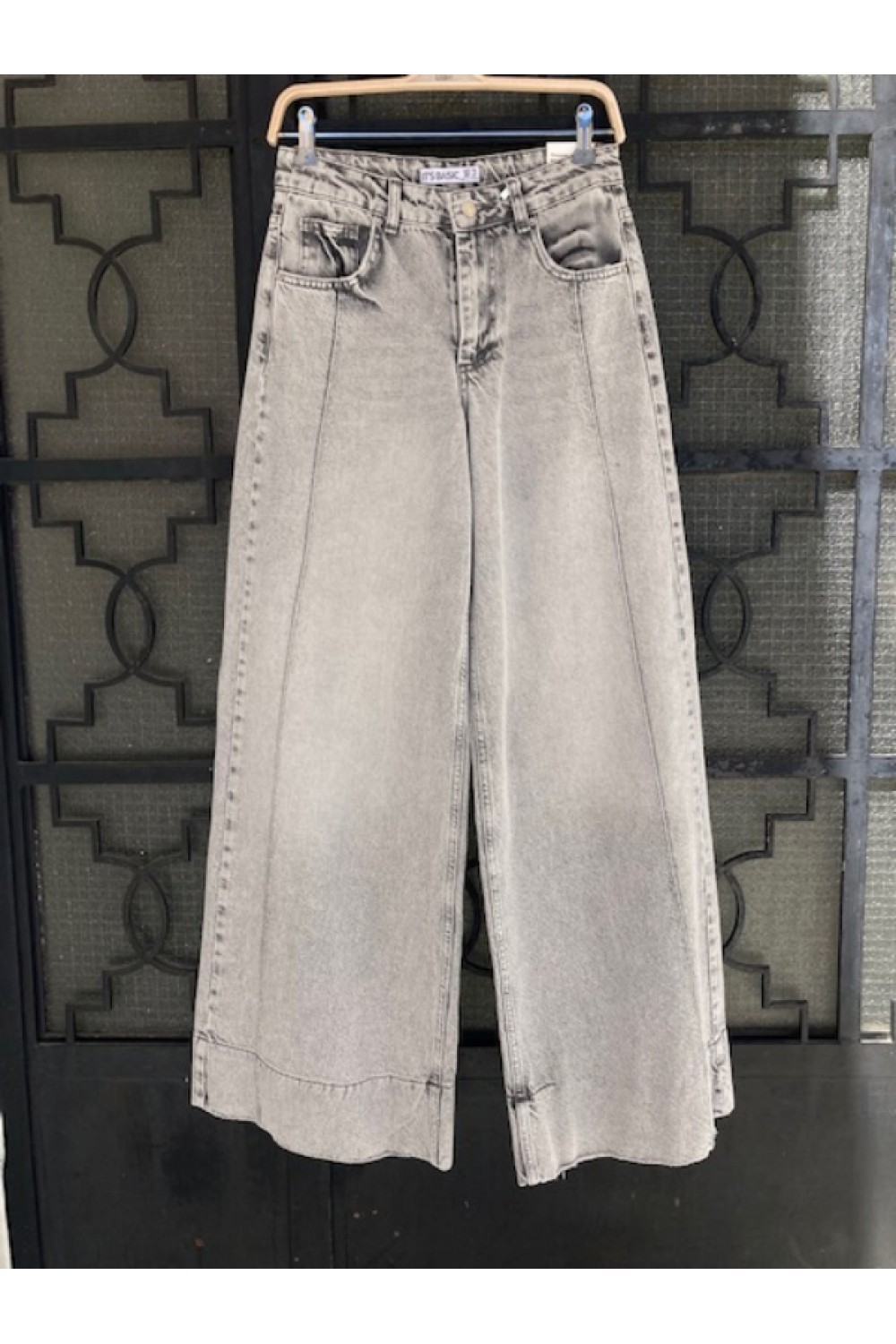 SUN&BERRIES PANTOLON PALAZO GRAY 3822-455