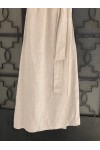 MOUTAKI WOMAN SKIRT LINEN BEIGE 19.02.01