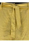 MOUTAKI LINEN SHORTS YELLOW 19.03.06
