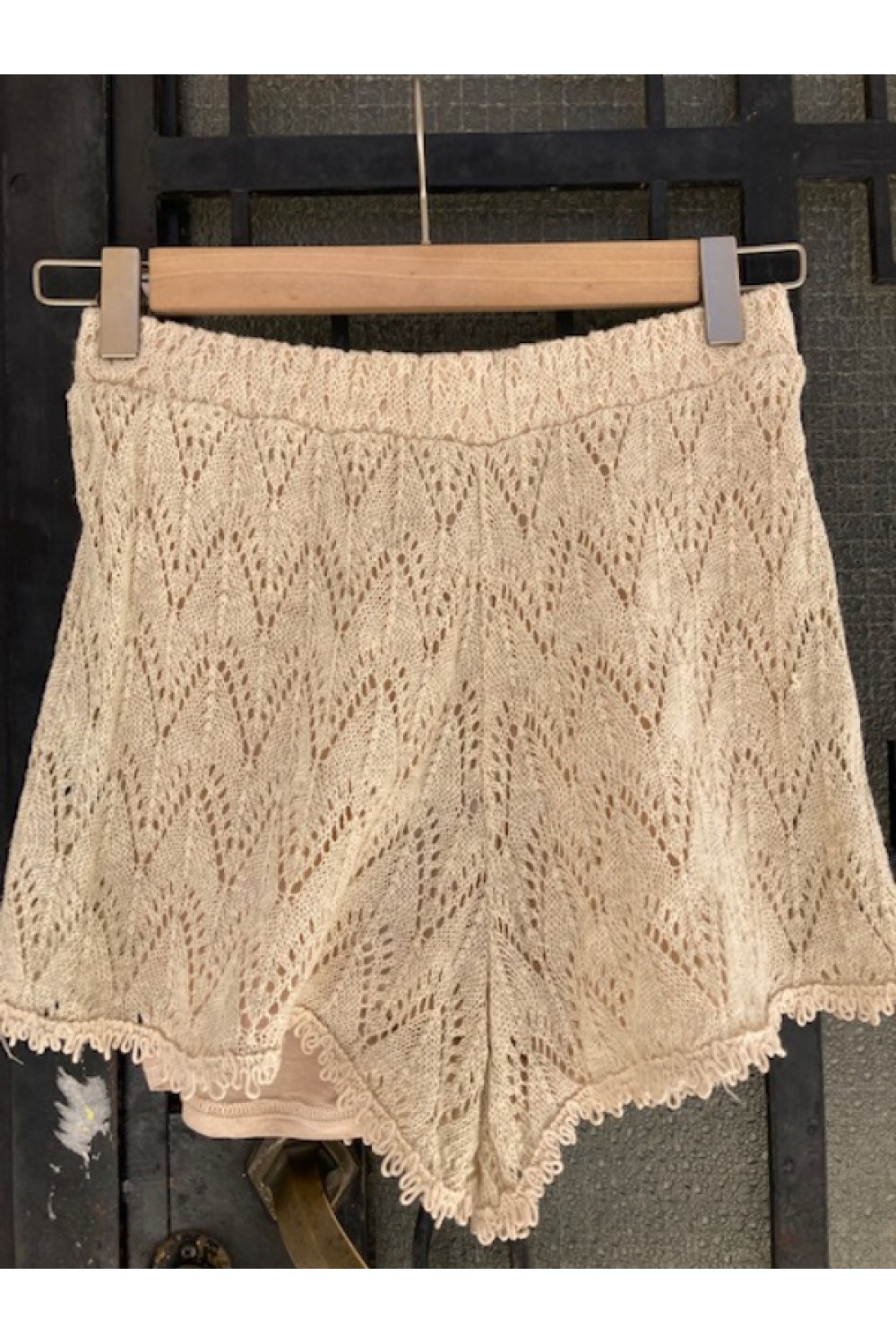 MOUTAKI WOMAN PANTS BEIGE 18.03.02