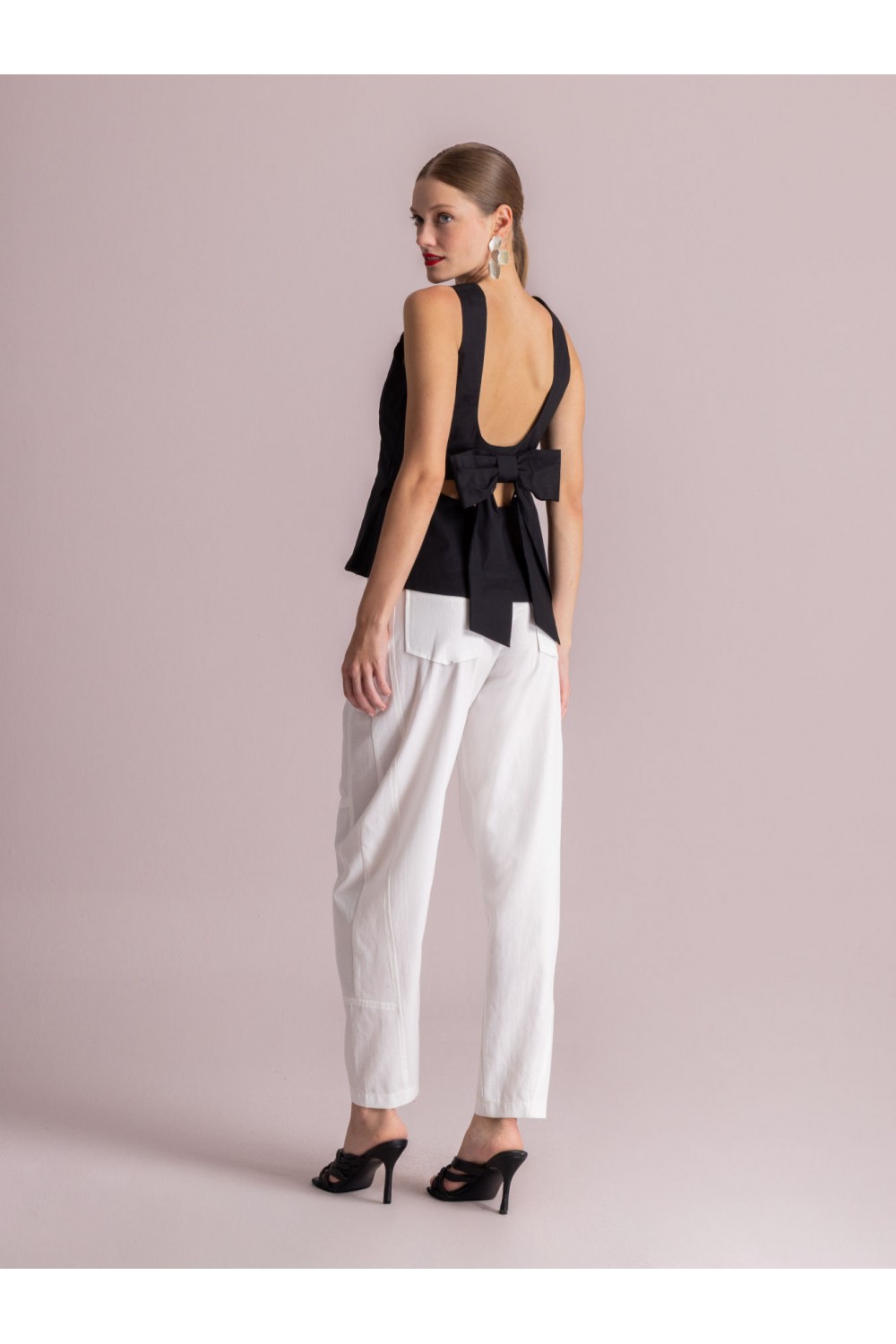 MOUTAKI WOMAN TOP BLACK 26.01.33