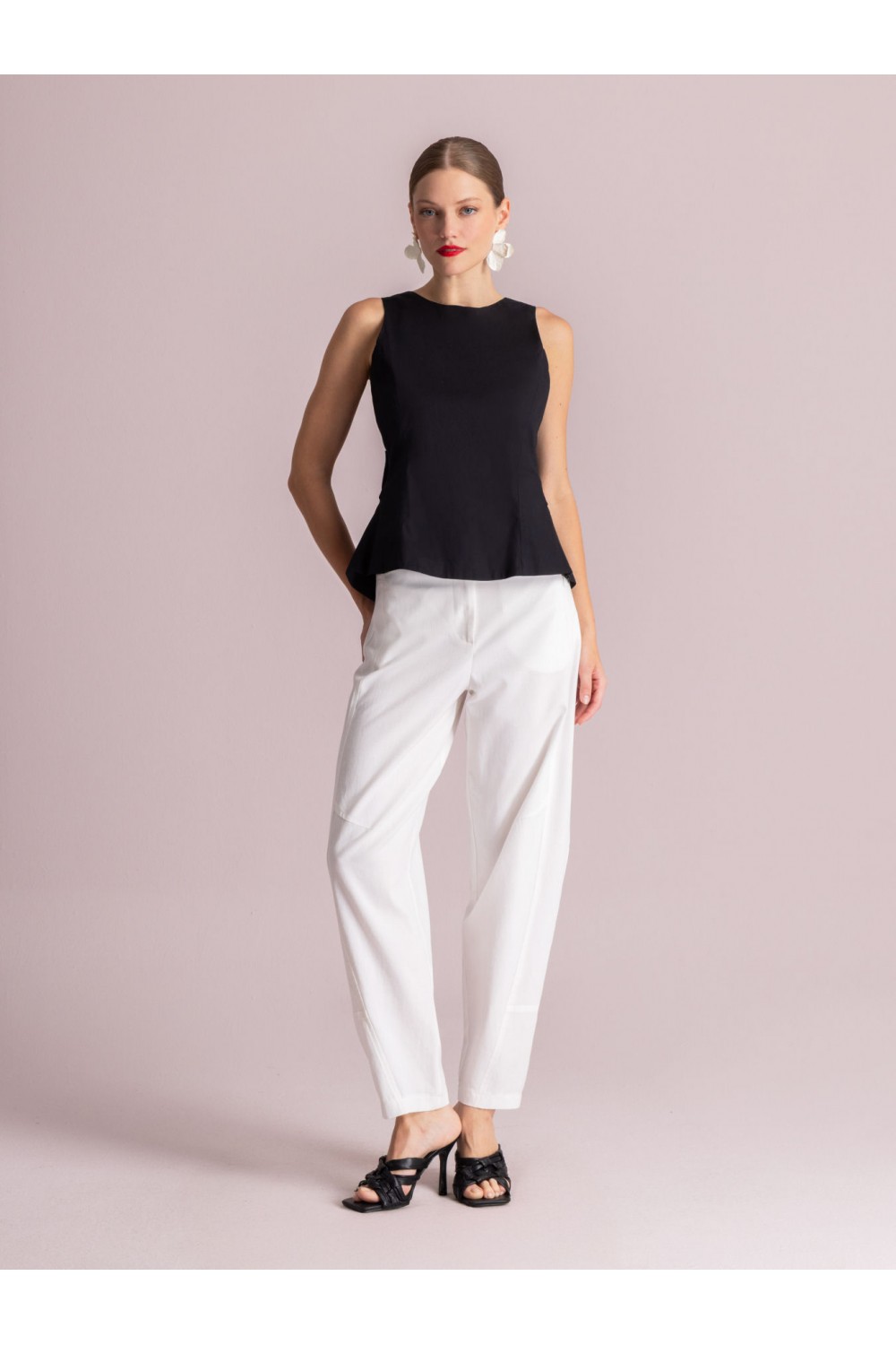 MOUTAKI WOMAN TOP BLACK 26.01.33